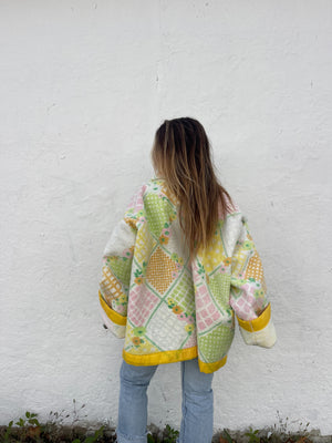 Handmade Vintage Felt Jacket - XL/2XL