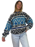 Crazy 80's Knit Sweater