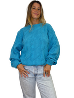 80's Blu Knit Sweater