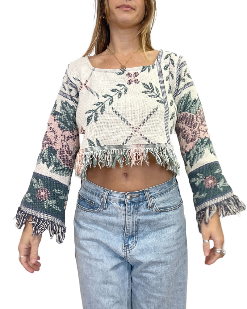
                
                    Load image into Gallery viewer, Garden Party Blanket Top - XS
                
            