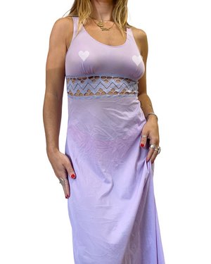60's Lilac Slip Dress