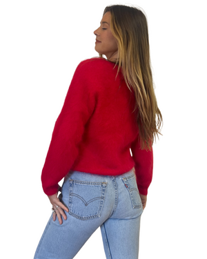 
                
                    Load image into Gallery viewer, 80&amp;#39;s Angora Blend Sweater
                
            