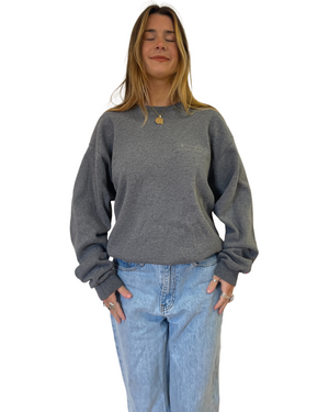 
                
                    Load image into Gallery viewer, Vtg Charcoal Champion Crewneck
                
            