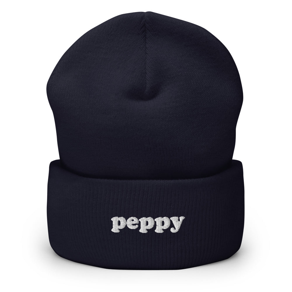 
                
                    Load image into Gallery viewer, Peppy Cuffed Beanie
                
            