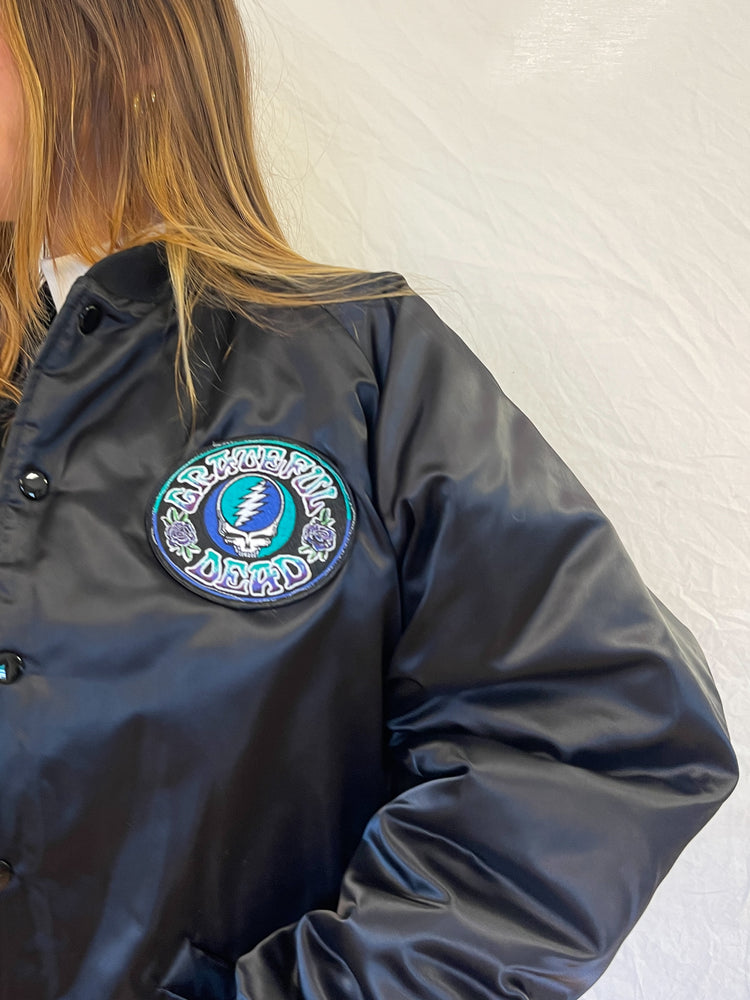 
                
                    Load image into Gallery viewer, Grateful Dead Satin Coaches Jacket
                
            