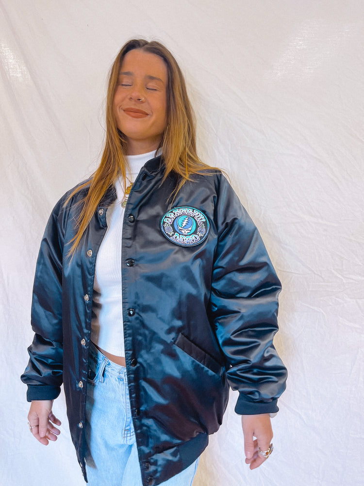 Grateful Dead Satin Coaches Jacket